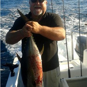Gawie Krugel met sy tuna